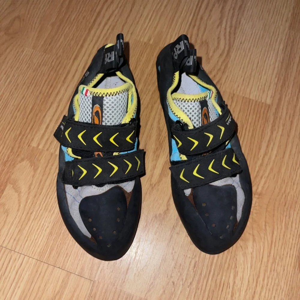 Scarpa Vapor Unisex Velcro Climbing Shoes Men’s Size 7 Women’s Size 8 - Picture 2 of 7